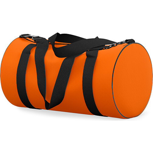 Sporttasche Modernfit , orange / schwarz, Sublimation Poliester 300g, 27,00cm x 27,00cm x 50,00cm (Länge x Höhe x Breite), Bild 2