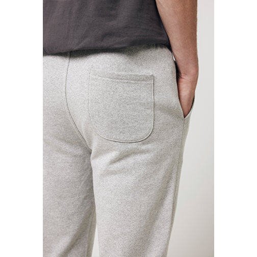 Iqoniq Cooper Jogger Aus Recycelter Baumwolle , heather grey, 50% recycelte und 50% biologische Baumwolle, XS, 102,00cm x 1,00cm (Länge x Höhe), Bild 10