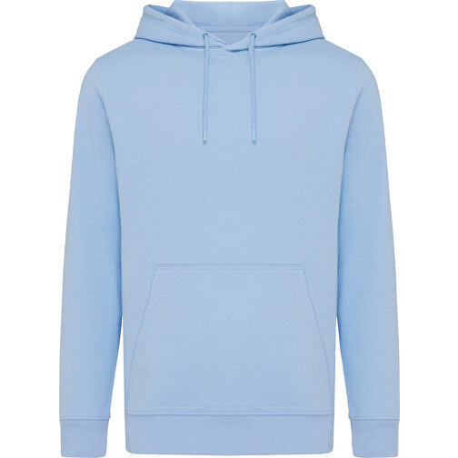 Iqoniq Rila Lightweight Hoodie Aus Recycelter Baumwolle , sky blue, 30% recycelte und 70% biologische Baumwolle, XXL, 78,00cm x 1,00cm (Länge x Höhe), Bild 1