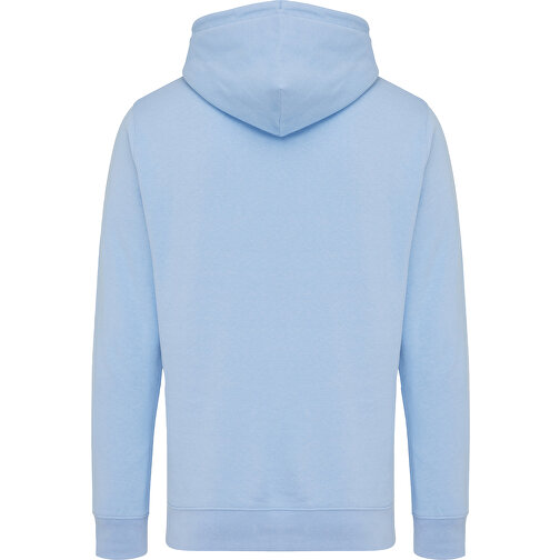 Iqoniq Rila Lightweight Hoodie Aus Recycelter Baumwolle , sky blue, 30% recycelte und 70% biologische Baumwolle, S, 68,00cm x 1,00cm (Länge x Höhe), Bild 2