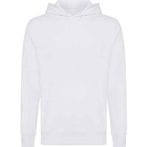 Iqoniq Rila Lightweight Hoodie Aus Recycelter Baumwolle , weiß, 30% recycelte und 70% biologische Baumwolle, XXXL, 80,00cm x 1,00cm (Länge x Höhe), Bild 1