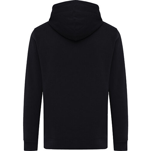 Iqoniq Rila Lightweight Hoodie Aus Recycelter Baumwolle , schwarz, 30% recycelte und 70% biologische Baumwolle, S, 68,00cm x 1,00cm (Länge x Höhe), Bild 2