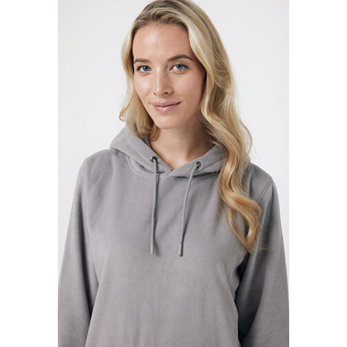 Iqoniq Trivor Mikrofleece-Kapuzenjacke Aus Recyc. Polyester , storm grey, 100% recyceltes Polyester, XXXL, 80,00cm x 2,50cm (Länge x Höhe), Bild 12