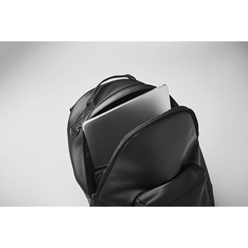 Bai Backpack , schwarz, PU, 28,00cm x 40,00cm x 15,00cm (Länge x Höhe x Breite), Bild 8