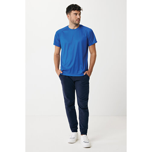 Iqoniq Tikal Sport Quick-Dry T-Shirt Aus Rec. Polyester , Königsblau, 100% recyceltes Polyester, 5XL, 83,00cm x 0,50cm (Länge x Höhe), Bild 7