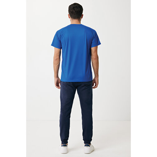 Iqoniq Tikal Sport Quick-Dry T-Shirt Aus Rec. Polyester , Königsblau, 100% recyceltes Polyester, 4XL, 82,00cm x 0,50cm (Länge x Höhe), Bild 8