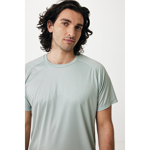 Iqoniq Tikal Sport Quick-Dry T-Shirt Aus Rec. Polyester , Iceberg green, 100% recyceltes Polyester, XXL, 78,00cm x 0,50cm (Länge x Höhe), Bild 12