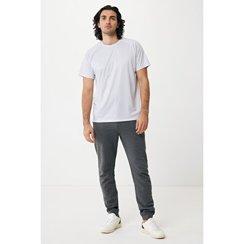 Iqoniq Tikal Sport Quick-Dry T-Shirt Aus Rec. Polyester , weiß, 100% recyceltes Polyester, XL, 76,00cm x 0,50cm (Länge x Höhe), Bild 4