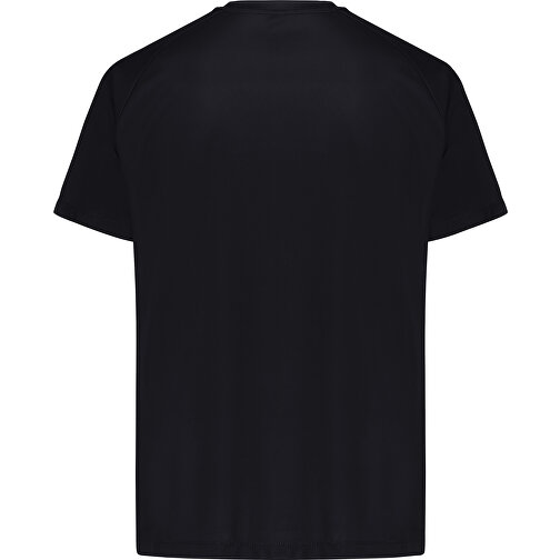 Iqoniq Tikal Sport Quick-Dry T-Shirt Aus Rec. Polyester , schwarz, 100% recyceltes Polyester, XXL, 78,00cm x 0,50cm (Länge x Höhe), Bild 2