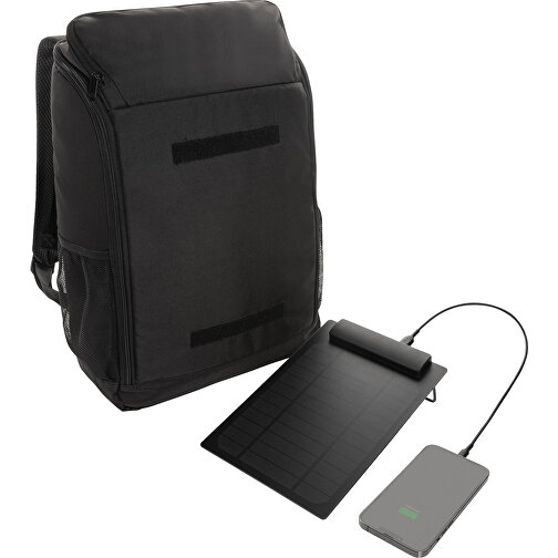 Pedro AWARET Sac à dos RPET Deluxe avec panneau solaire 5W, Image 6