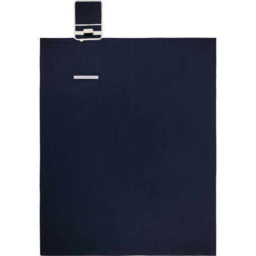 VINGA Volonne AWARE™ Picknickdecke Aus Recyceltem Canvas , navy blau, Baumwolle - recycelt, 130,00cm x 0,30cm (Länge x Höhe), Bild 2