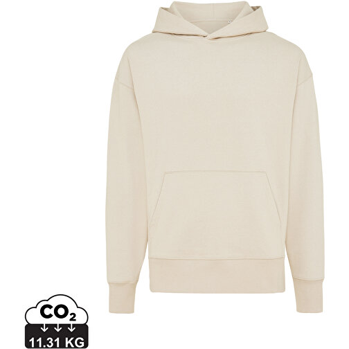 Iqoniq Yoho Relax-Hoodie Aus Recycelter Baumwolle, Natural Raw , natural raw, 50% recycelte und 50% biologische Baumwolle, XS, , Bild 1