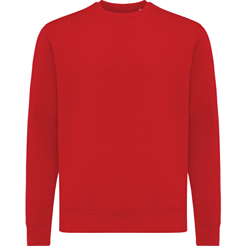 Iqoniq Etosha Lightweight Sweater Aus Recycelter Baumwolle, Rot , rot, 30% recycelte und 70% biologische Baumwolle, L, , Bild 2