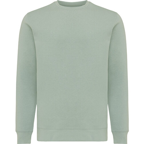 Iqoniq Etosha Lightweight Sweater Aus Recycelter Baumwolle, Iceberg Green , Iceberg green, 30% recycelte und 70% biologische Baumwolle, S, , Bild 2