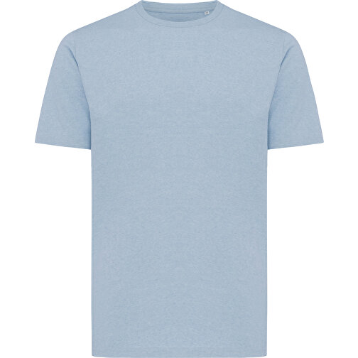 Iqoniq Sierra Lightweight T-Shirt Aus Recycelter Baumwolle, Light Heather Blue , light heather blue, 30% recycelte und 70% biologische Baumwolle, XS, , Bild 2