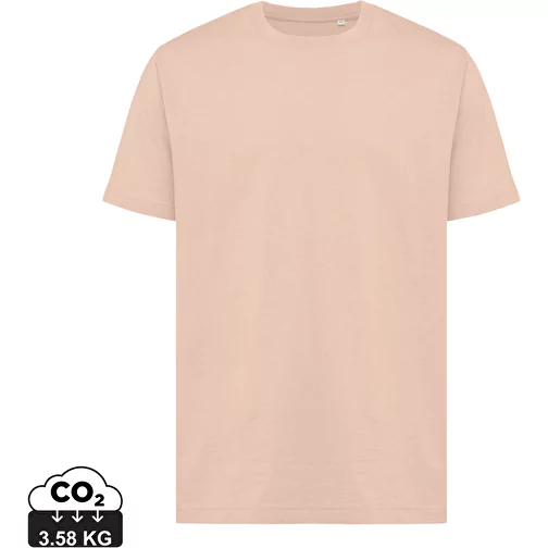 Iqoniq Kakadu relaxed T-shirt en coton recyclé, peach nectar, Image 1