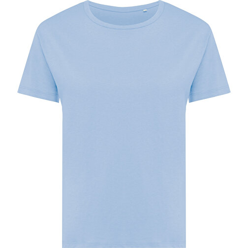 Iqoniq Yala Damen T-Shirt Aus Recycelter Baumwolle, Sky Blue , sky blue, 30% recycelte und 70% biologische Baumwolle, XL, , Bild 2