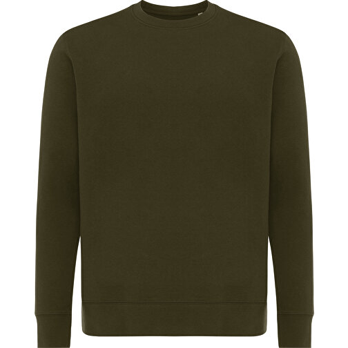 Iqoniq Etosha Lightweight Sweater Aus Recycelter Baumwolle, Khaki , khaki, 30% recycelte und 70% biologische Baumwolle, S, , Bild 2