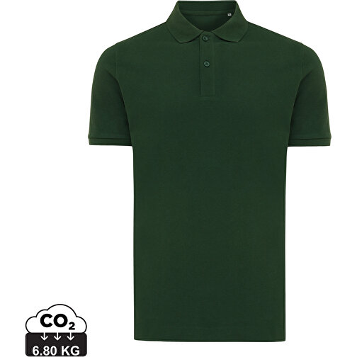 Polo piqué Iqoniq Yosemite en coton recyclé, forest green, Image 1