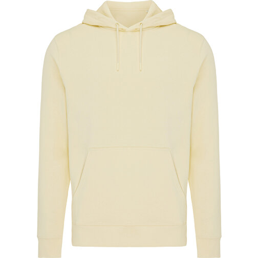 Iqoniq Rila Lightweight Hoodie Aus Recycelter Baumwolle, Cream Yellow , cream yellow, 30% recycelte und 70% biologische Baumwolle, XXXL, , Bild 2