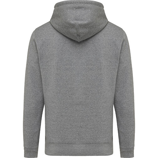 Iqoniq Rila Lightweight Hoodie Aus Recycelter Baumwolle, Ungefärbte Helles Anthrazit , ungefärbte helles Anthrazit, 30% recycelte und 70% biologische Baumwolle, XXXL, , Bild 3