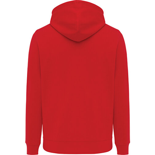 Iqoniq Rila Lightweight Hoodie Aus Recycelter Baumwolle, Rot , rot, 30% recycelte und 70% biologische Baumwolle, XS, , Bild 3