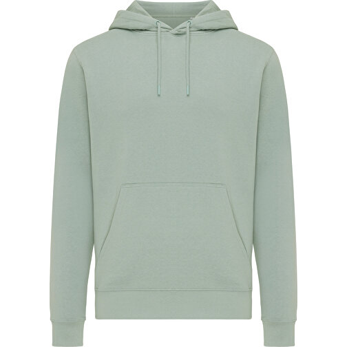 Iqoniq Rila Lightweight Hoodie Aus Recycelter Baumwolle, Iceberg Green , Iceberg green, 30% recycelte und 70% biologische Baumwolle, XL, , Bild 2