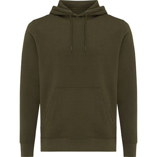 Iqoniq Rila Lightweight Hoodie en coton recyclé, kaki, Image 2