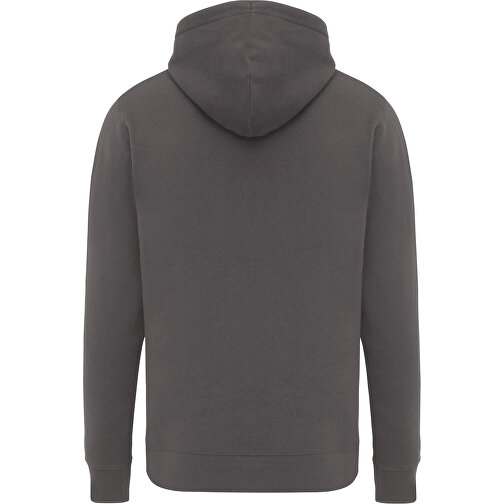 Iqoniq Rila Lightweight Hoodie Aus Recycelter Baumwolle, Anthrazit , anthrazit, 30% recycelte und 70% biologische Baumwolle, L, , Bild 3