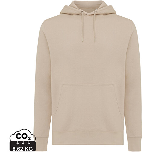 Iqoniq Rila Lightweight Hoodie Aus Recycelter Baumwolle, Desert , desert, 30% recycelte und 70% biologische Baumwolle, XXXL, , Bild 1