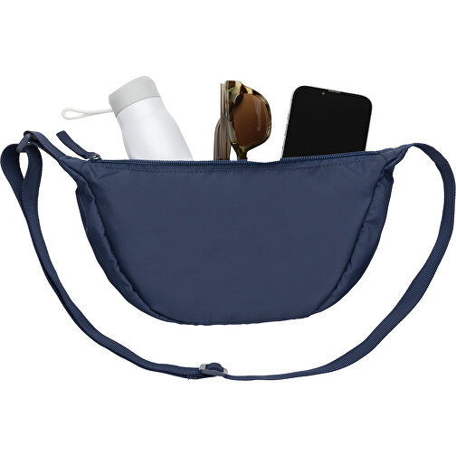 Crescent AWARET RPET Half-Moon Sling Bag, marineblå, Bilde 3