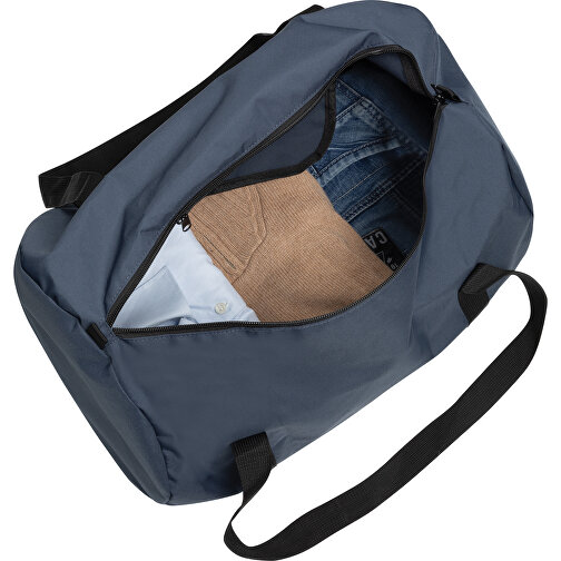 Sac de sport pliable Dillon AWARET RPET, bleu marine, Image 4