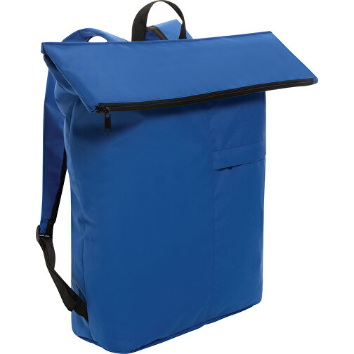 Mochila ligera plegable Dillon AWARET RPET, azul real, Imagen 1