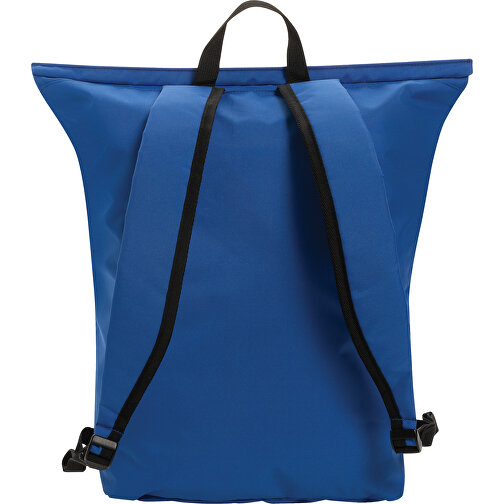 Dillon AWARE™ RPET Faltbarer Lightweight-Rucksack, Königsblau , königsblau, PET - recycelt, 30,00cm x 46,00cm x 14,50cm (Länge x Höhe x Breite), Bild 4