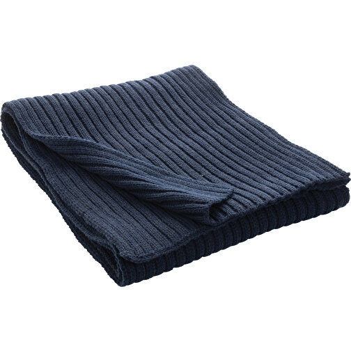 Impact AWARE™ Polylana® Strickschal 180x25cm, Navy Blau , navy blau, Acryl, 180,00cm x 1,00cm x 25,00cm (Länge x Höhe x Breite), Bild 1