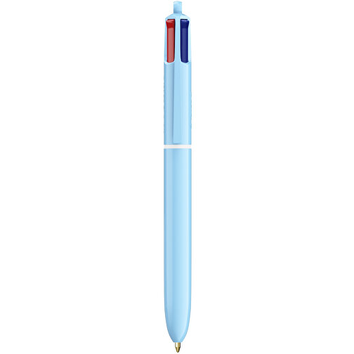 BIC® 4 Colours® Pastell + Umhängeband Digital , BiC, pastellblau, Kunststoff, 14,40cm x 1,60cm (Länge x Breite), Bild 2