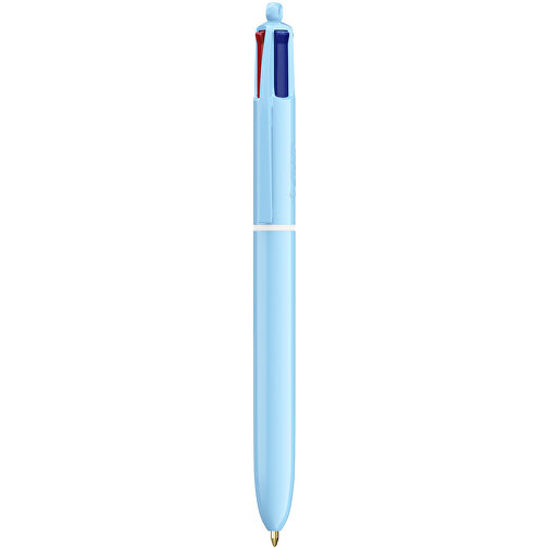 BIC® 4 Colours® Pastell Siebdruck , BiC, pastellblau, Kunststoff, 14,40cm x 1,60cm (Länge x Breite), Bild 4