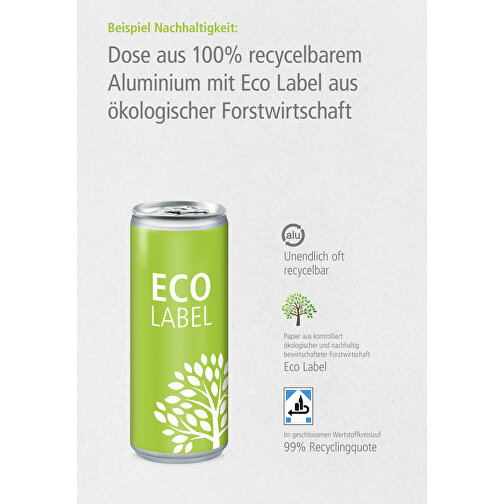 Energidryck vattenmelon, Eco Label, Bild 6