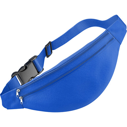 Stylische Gürteltasche Fanny , königsblau, Sublimation-fabric 200g - Polyester (PU), 13,00cm x 33,00cm (Höhe x Breite), Bild 1