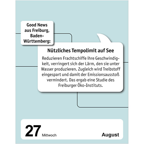 Good News Tagesabreißkalender , Papier, 11,00cm x 14,00cm (Länge x Breite), Bild 6