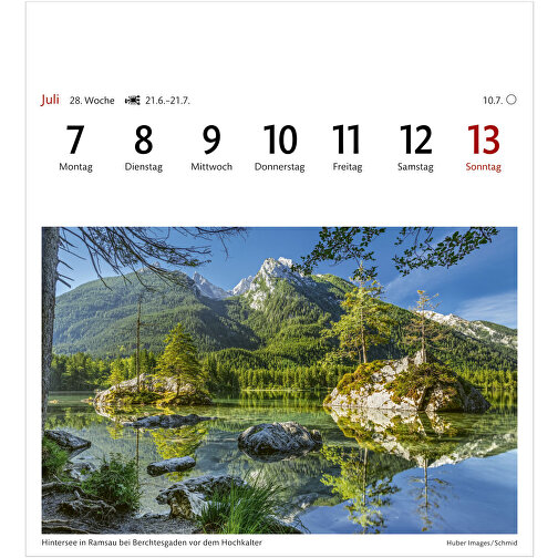 Bayern Sehnsuchtskalender , Papier, 15,40cm x 16,50cm (Länge x Breite), Bild 10