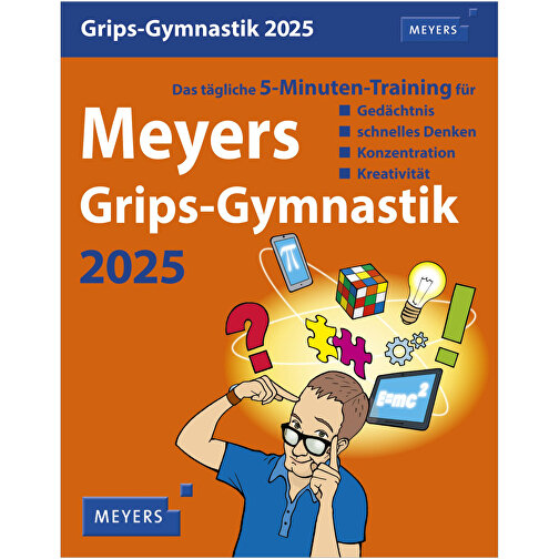 Meyers Grips-Gymnastik Tagesabreißkalender , Papier, 11,00cm x 14,00cm (Länge x Breite), Bild 1