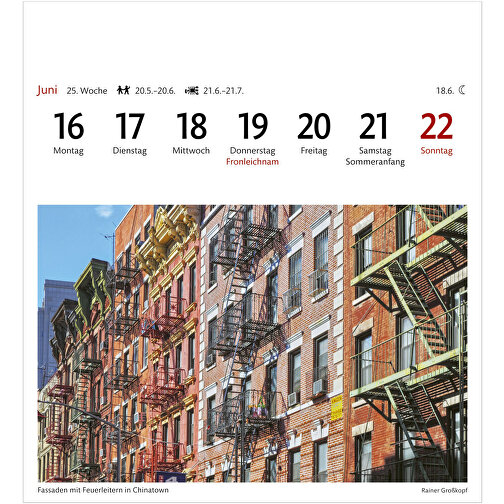 New York Sehnsuchtskalender , Papier, 15,40cm x 16,50cm (Länge x Breite), Bild 7