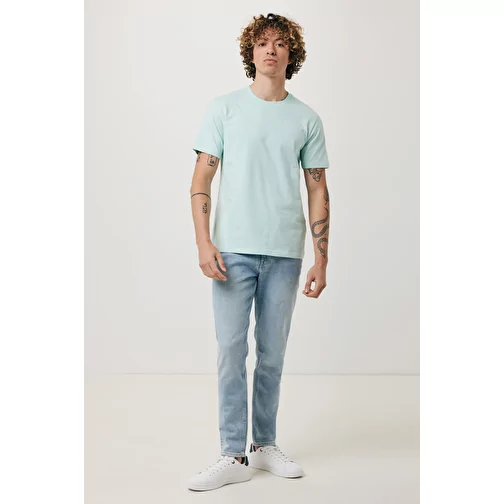 Iqoniq Brett T-shirt en coton recyclé, menthe crushed, Image 4