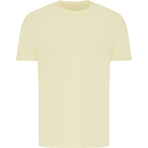 Iqoniq Brett T-Shirt Aus Recycelter Baumwolle, Cream Yellow , cream yellow, 30% recycelte und 70% biologische Baumwolle, XXXL, 79,00cm x 0,50cm x 64,00cm (Länge x Höhe x Breite), Bild 1