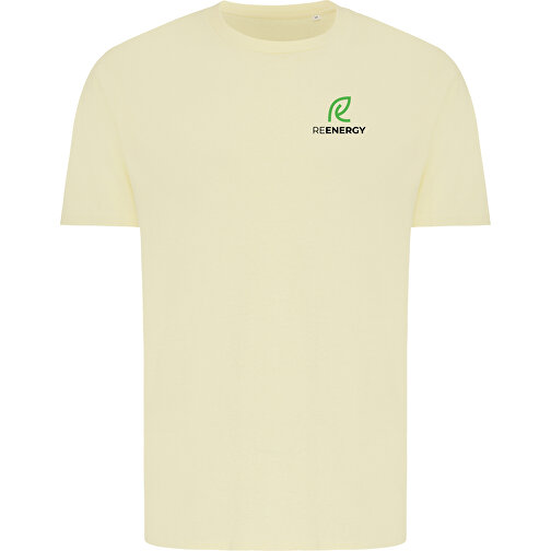 Iqoniq Brett T-Shirt Aus Recycelter Baumwolle, Cream Yellow , cream yellow, 30% recycelte und 70% biologische Baumwolle, XXXL, 79,00cm x 0,50cm x 64,00cm (Länge x Höhe x Breite), Bild 3