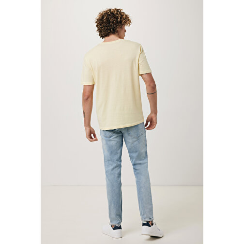 Iqoniq Brett T-Shirt Aus Recycelter Baumwolle, Cream Yellow , cream yellow, 30% recycelte und 70% biologische Baumwolle, XXXL, 79,00cm x 0,50cm x 64,00cm (Länge x Höhe x Breite), Bild 6