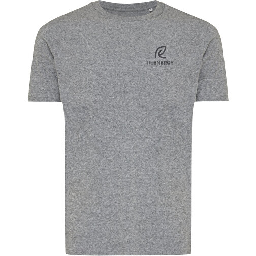 Iqoniq Brett T-Shirt Aus Recycelter Baumwolle, Ungefärbte Helles Anthrazit , ungefärbte helles Anthrazit, 30% recycelte und 70% biologische Baumwolle, XS, 67,00cm x 0,50cm x 46,00cm (Länge x Höhe x Breite), Bild 3