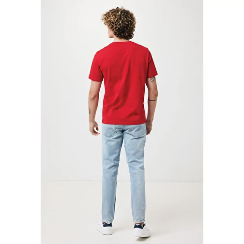 T-shirt Iqoniq Brett in cotone riciclato, rosso, Immagine 6