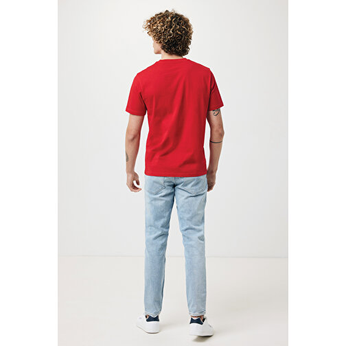 Iqoniq Brett T-Shirt Aus Recycelter Baumwolle, Rot , rot, 30% recycelte und 70% biologische Baumwolle, L, 73,00cm x 0,50cm x 55,00cm (Länge x Höhe x Breite), Bild 6